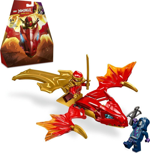 Ninjago Kai’Nin Yükselen Ejderha Vuruşu 71801-6 Yaş Ve Üzeri Çocuklar İçin Kai Minifigürü İçere