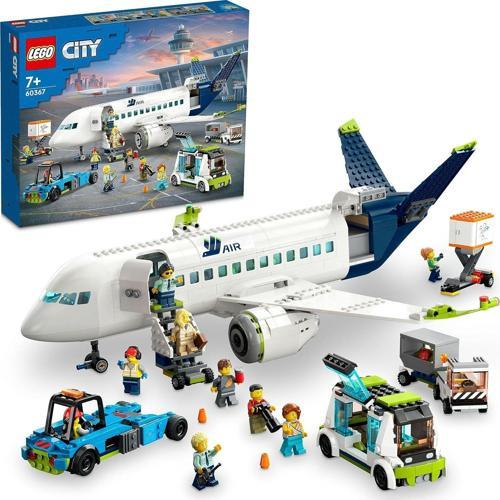 ® City Yolcu Uçağı 60367 - Yaş Ve Üzeri Çocuklar Ve Uçak Meraklıları Için Yaratıcı Oyuncak Yapım