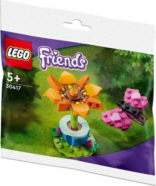 Friends Bahçe Çiçeği Ve Kelebek Şeffaf Torba Seti 30417 (Torbalı)