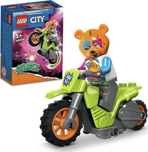 ® City Ayı Gösteri Motosikleti 60356-5 Yaş Ve Üzeri Çocuklar Için Gerçek Gösteriler Yapabilen Sü