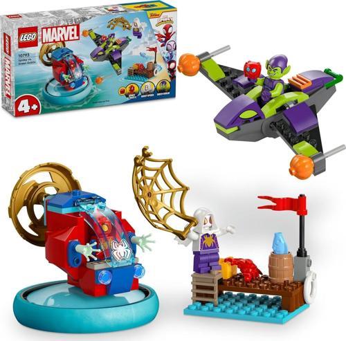 4+ Spidey Green Goblin’E Karşı 10793-4 Yaş Ve Üzeri Çocuklar Için Marvel Örümcek Adam Ve Green