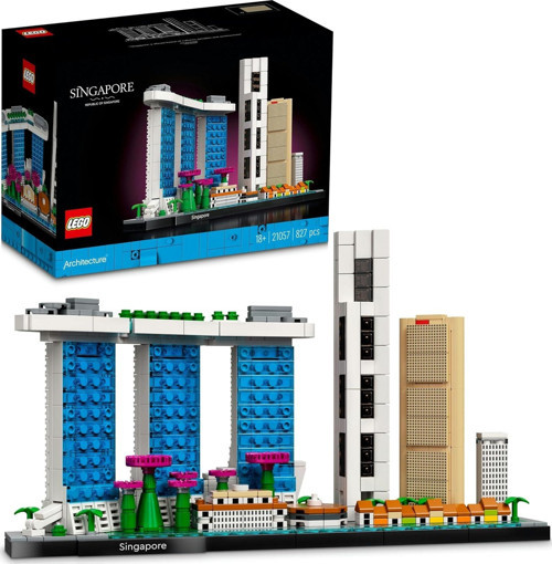 Architecture Şehir Yapıları Koleksiyonu: Singapur 21057 - Yetişkinler İçin Koleksiyonluk Sergi