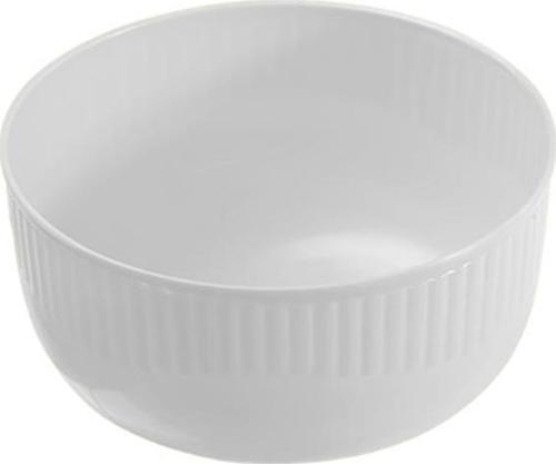 Plastik 21cm Derin Banyo Hamam Tası Beyaz