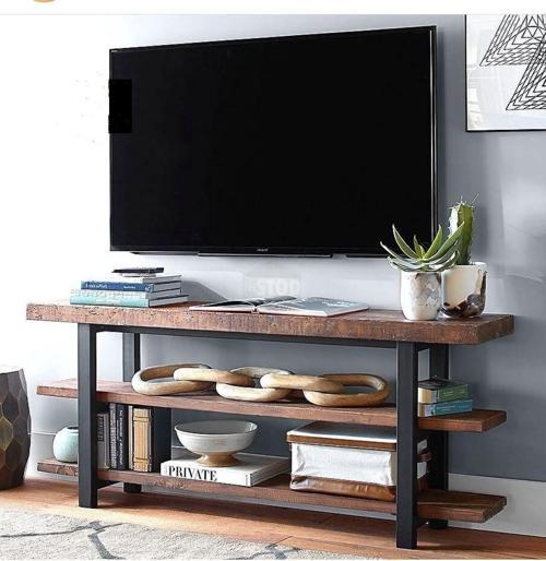 Metal Ahşap 3 Katli Tv Üni̇tesi̇
