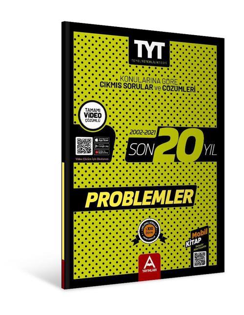 A Yayınları Tyt Problemler Son 20 Yıl Soru Ve Çözümleri