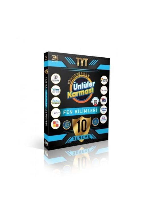 Ünlüler Karması Yayınları Tyt Fen Bilimleri 10 Deneme 10 Yayın