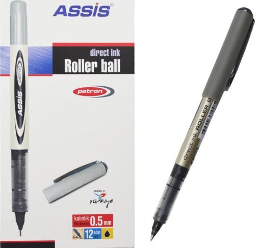 626 Patron Roller Kalem 0.5 mm Siyah 12 Adet