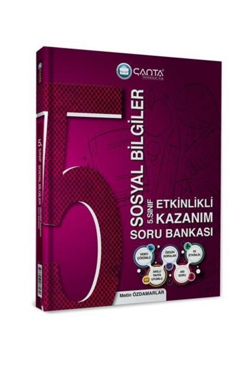 Çanta 5 Sınıf Sosyal Bilgiler Etkinlikli Kazanım Soru Bankası