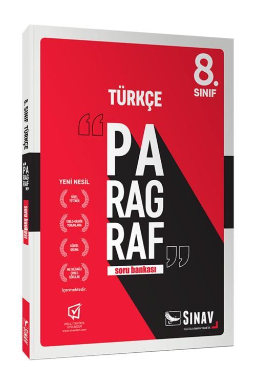 Sınav Yayınları 8. Sınıf Paragraf Soru Bankası