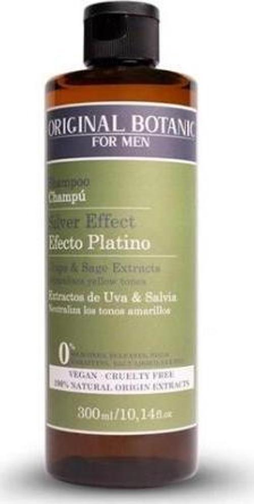 Gümüş Renk Koruyucu Vegan Şampuan Erkek 300 ml