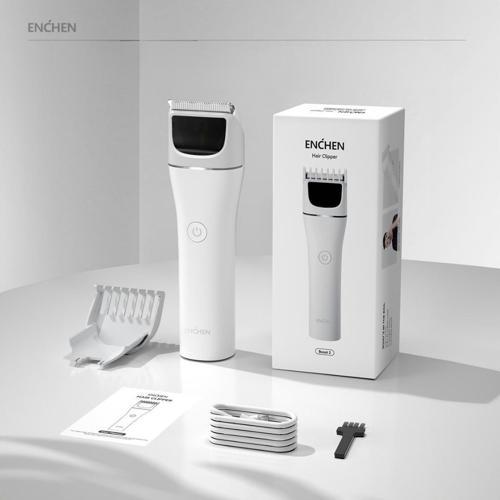 Boost 2 Beyaz Taşınabilir Şarjlı Saç Kesim Makinesi
