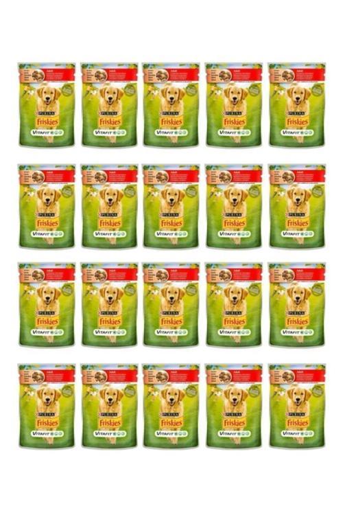 Sığır Etli Ve Patatesli Yaş Köpek Maması 100 gr*20 Adet