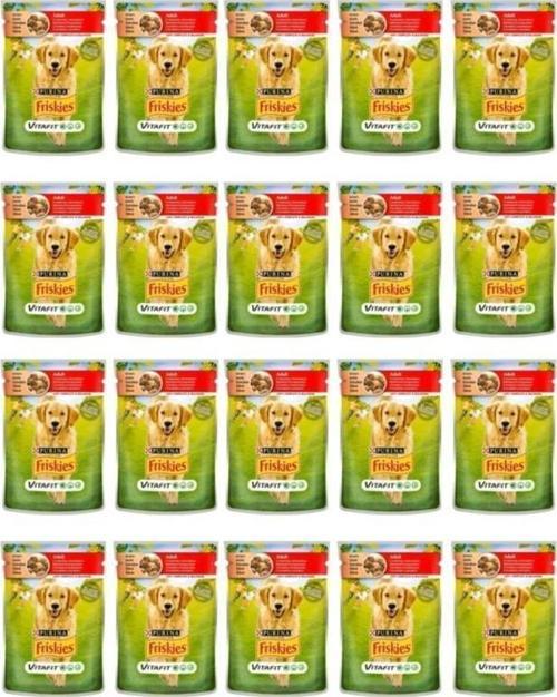 Sığır Etli Ve Patatesli Yaş Köpek Maması 100 gr*20 Adet