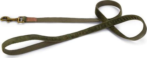 DBL Köpek Gezdirme Kayışı, Velura, Yeşil, 120cm, 20mm