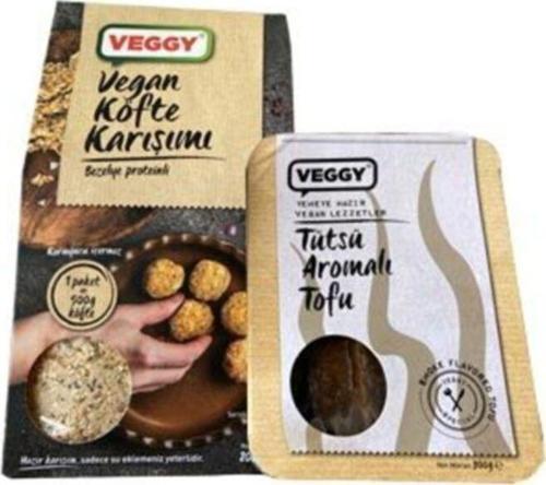 Bitkisel Et Paketi 3 (Vegan Köfte Karışımı, Tütsü Aromalı Tofu)