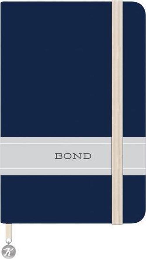 Keskin 13*21 96 Yp.Çizgili Ciltli Bond Defter - Mavi