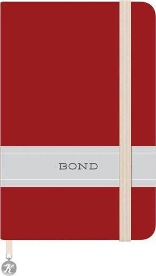 Keskin 9*14 96 Yp.Çizgili Ciltli Bond Defter - Kırmızı