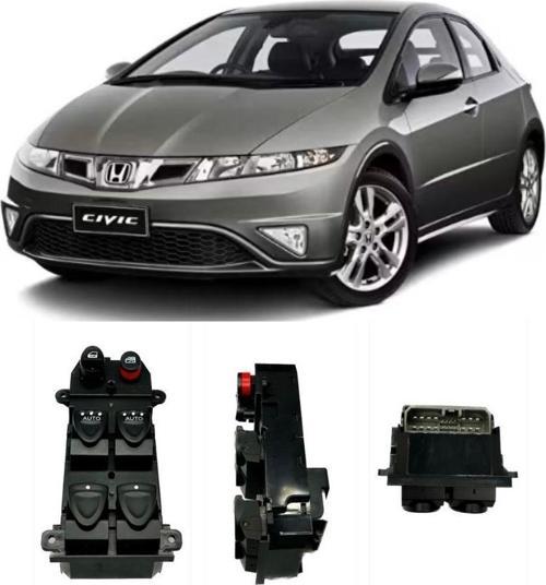Honda Civic Hatchback Cam Düğme Ön Sol Çift Auto 2007-2011 FN2 
