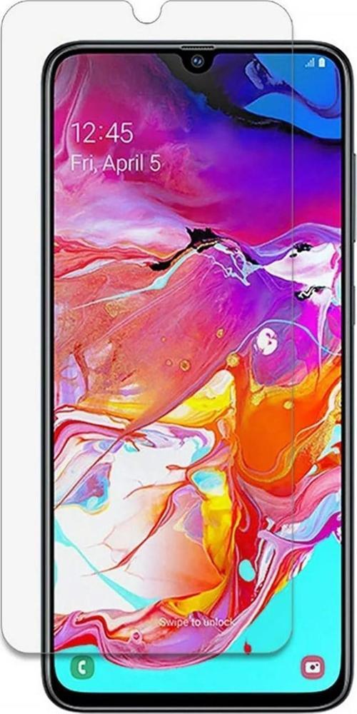 Samsung Galaxy A70 ile Uyumlu Şeffaf Esnek Nano Cam Ekran Koruyucu