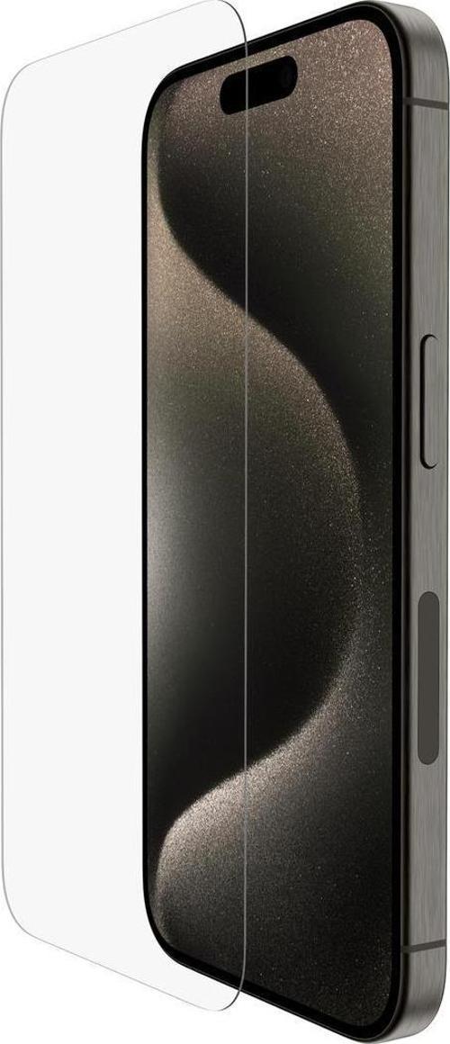 Iphone 15 ile Uyumlu Şeffaf Esnek Nano Cam Ekran Koruyucu(Çentiksiz Model)