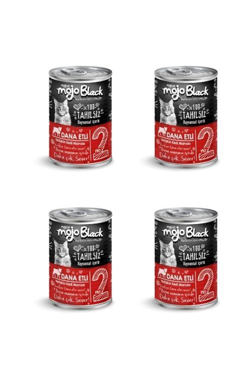 No :2 Tahılsız 400Gr Dana Etli Yetişkin Kedi Konservesi(4Adet)