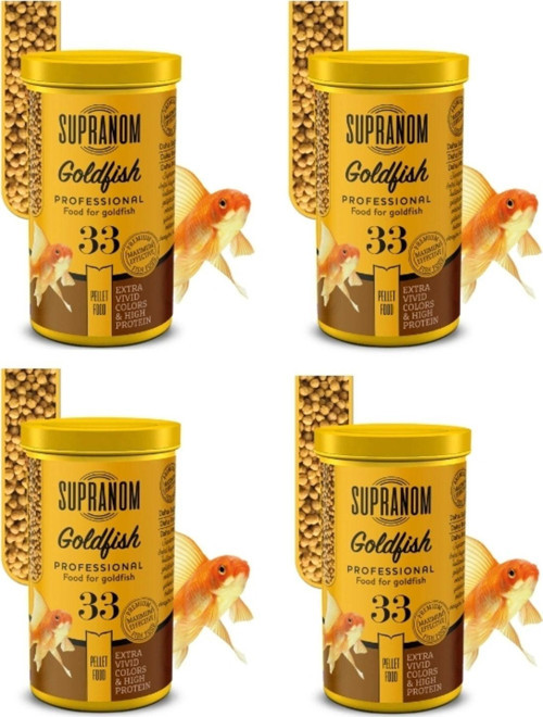 Japon Balık Yemi Goldfish Pellet Food 4 Adet 250Ml (33)