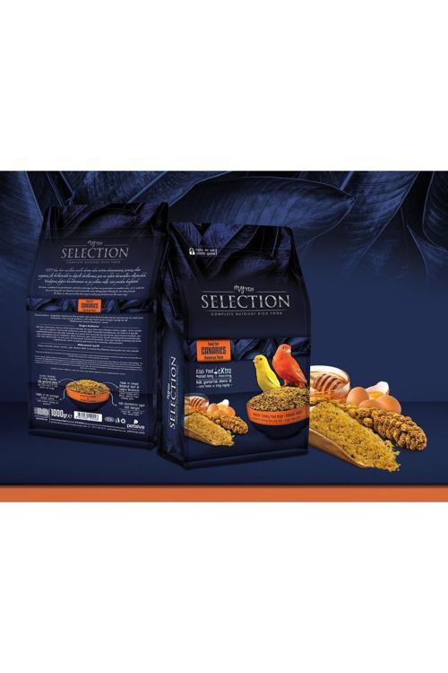 Selection Islak Ballı Mama Takviyeli Kanarya Yemi 1Kg (3 Adet)