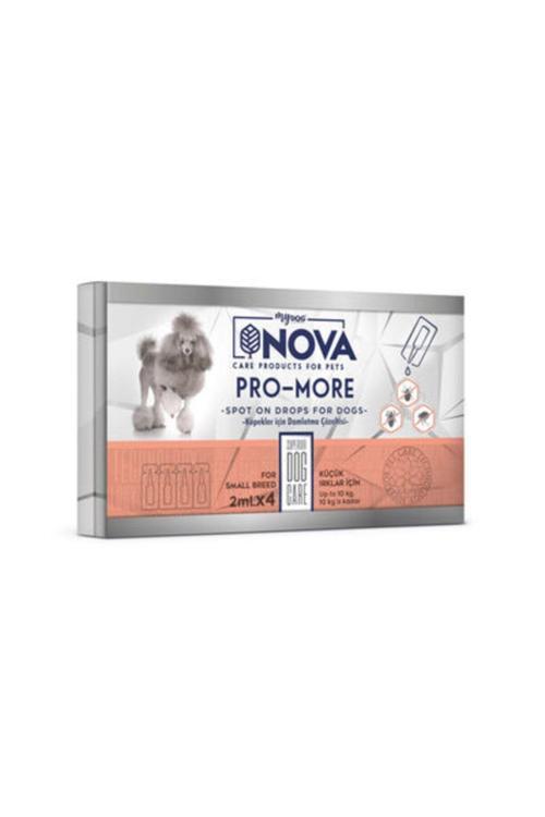 Nova Küçük Irk Köpek Ense Damlası (2Ml*4 Adet) 10Kg'A Kadar