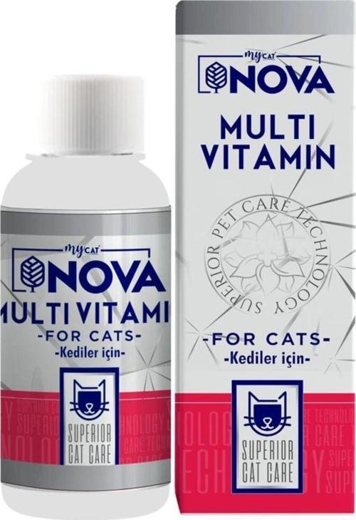 Nova Kediler İçin Likit Multivitamin 100Ml