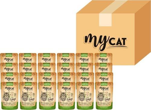 Mycat Kuzu Etli Pouch Yaş Mama 85Gr 24Lü 4054