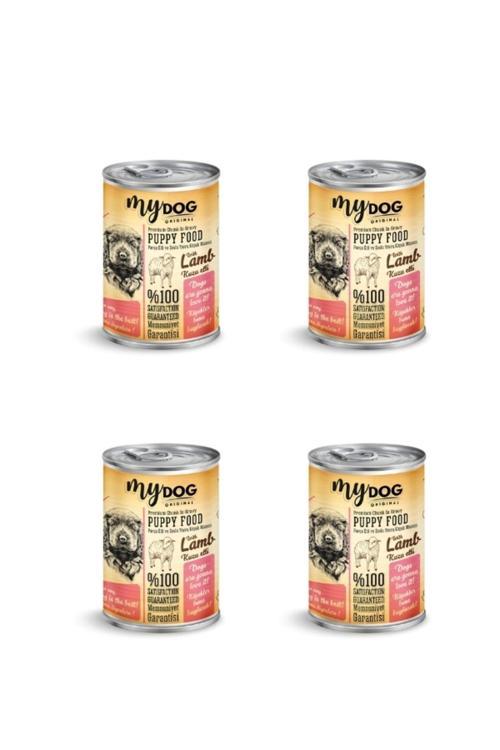 Kuzu Parça Etli Yavru Köpek Konserversi (400Gr)(4Adet)