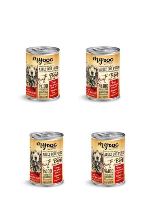 Sığır Parça Etli Yetişkin Köpek Konserversi (400Gr)(4Adet)