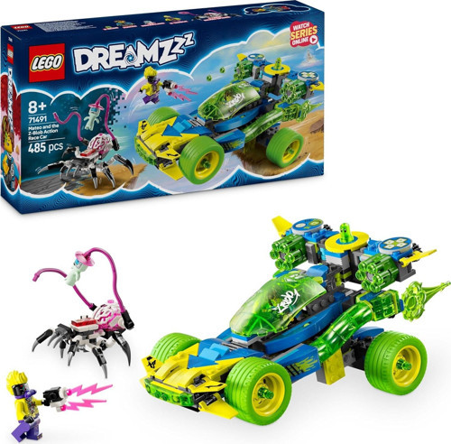 DREAMZzz Mateo Ve Z-Blob Aksiyon Yarış Arabası 71491-8 Yaş Ve Üzeri Kız Ve Erkek Çocukları İçin