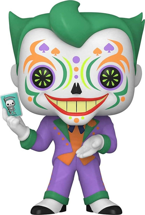 Pop! Kahramanlar 414 Dia De Los Dc Joker (Glow)