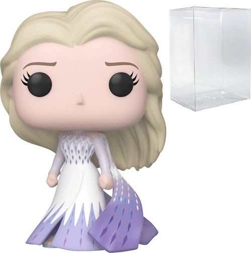Pop! Disney: Karlar Ülkesi 2 Elsa (Sonsöz Elbisesi) - Paket - Funko Vinil Koleksiyon Koruyucu
