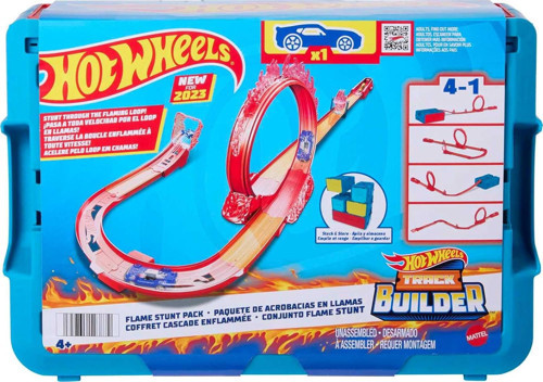 Track Builder Alev Temalı Akrobasi Seti