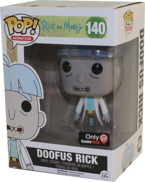 Rick And Morty Funko Pop! Animation Doofus Rick #140 (Exclusive)