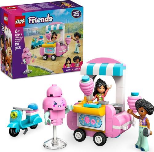 Friends Pamuk Şeker Standı Ve Scooter 42643-6 Yaş Ve Üzeri Kız Ve Erkek Çocukları Için Mini Beb