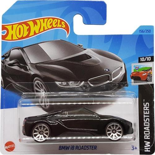 - Bmw I8 Roadster - Hw Roadsters 10/10 - Hkk13 - Short Card - Siyah - Mattel 2023