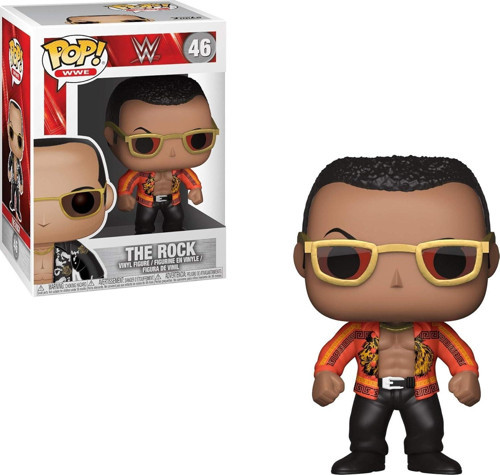 The Rock Old School (Wwe Series 6) Funko Pop! Vinyl Figure
