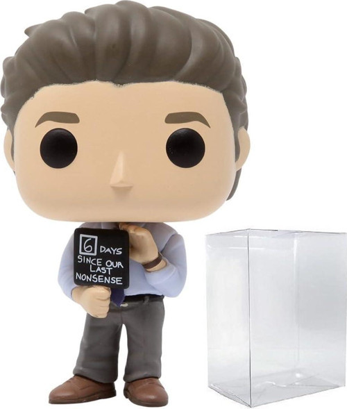 The Office - Jim Halpert Saçma İşaretli Pop Vinil Figür (Ekran Kutusunu Korumak Için Uyumlu Ko