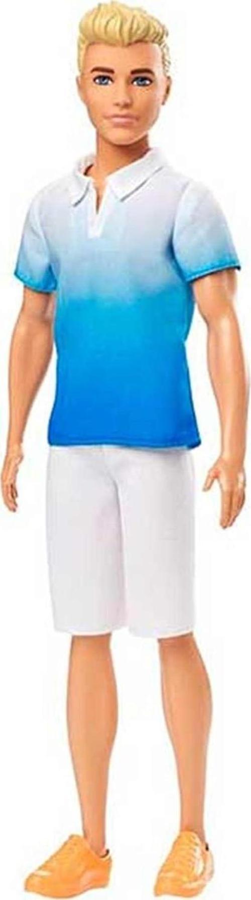 Ken Fashionistas Bebek Mavi-Beyaz Tişörtlü , Beyaz :Ortlu Gdv12