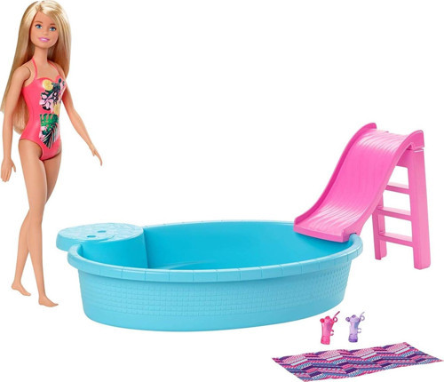 -Barbie Ve Eğlenceli Havuzu