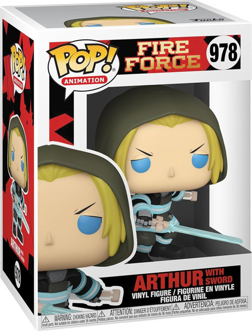 56156 Pop Animasyon: Fire Force - Arthur W/Sword