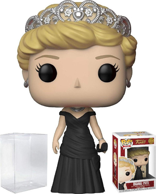 Pop Royals: Kraliyet Ailesi - Diana Galler Prensesi Vinil Figür (Pop Kutusu Koruyucu Kılıf Ile