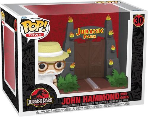 Pop! Town: Jurassic Park - John Hammond With Gates Special Edition Exclusive Vinyl Figure #30