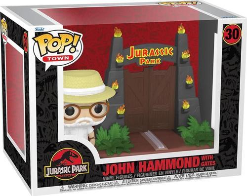 Pop! Town: Jurassic Park - John Hammond With Gates Special Edition Exclusive Vinyl Figure #30