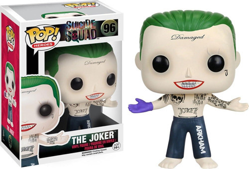 Fig Funko Pop Suicide Squad Joker Shirtless