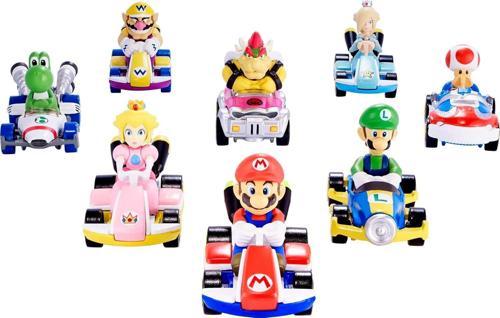 Gbg25 Mario Kart Figür Araba Tarzı Rastgele
