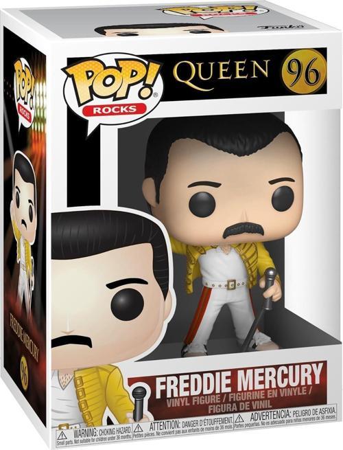 Pop Figür - Rocks: Queen - Freddy Mercury At Wembley 1986 With Yellow Jacket